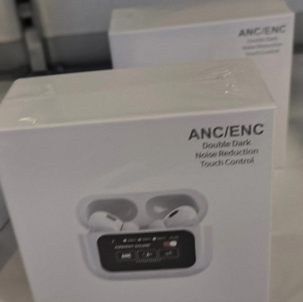 Wireless Earbuds with ANC/ENC - White